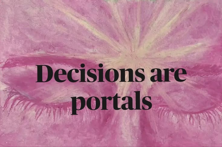 The identity you practise is the life you experience.