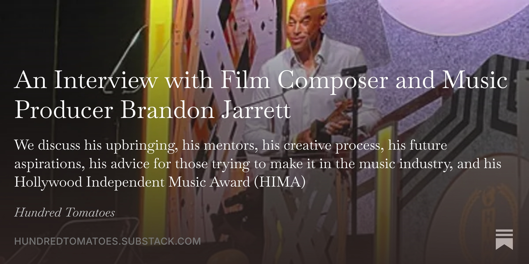 An Interview with Composer, Music Producer, and Songwriter Brandon Jarrett