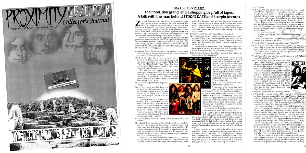 洋楽 Led Zeppelin / Drive Me Insane(Scorpio) BOOTLEGS: Led Zeppelin, L.A. Forum March 25, 1975, Mike
