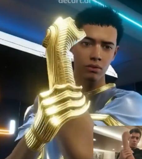 A person holding a gold sword
AI-generated content may be incorrect. A person holding a gold sword
AI-generated content may be incorrect.