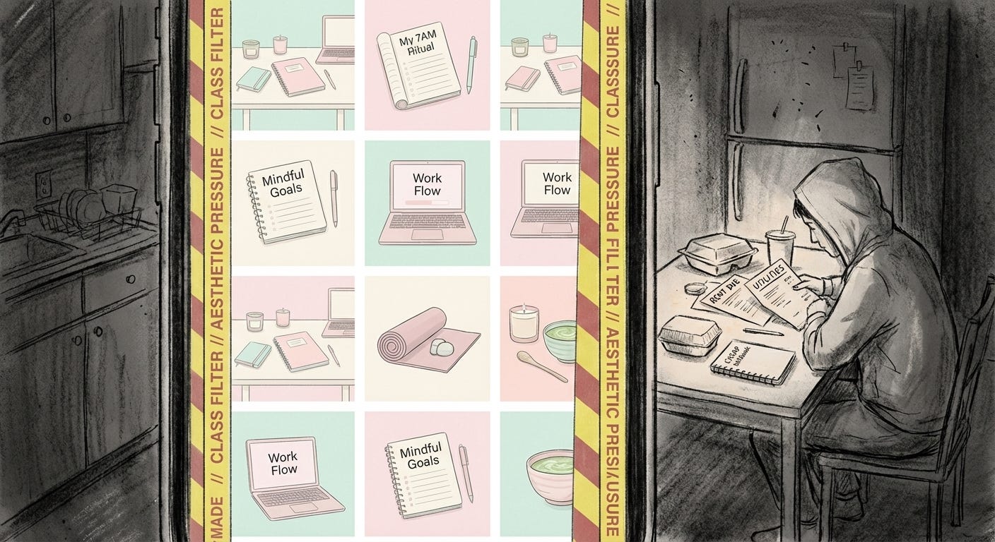 Pastel Productivity Grid