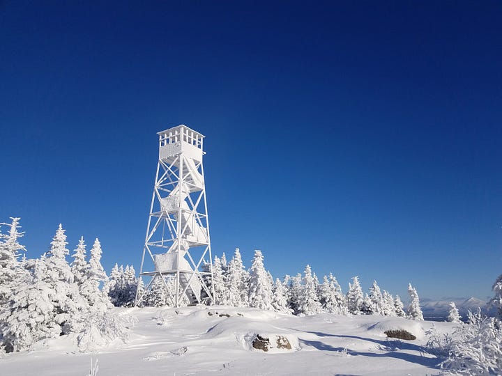 Hiking to St Regis Mountain