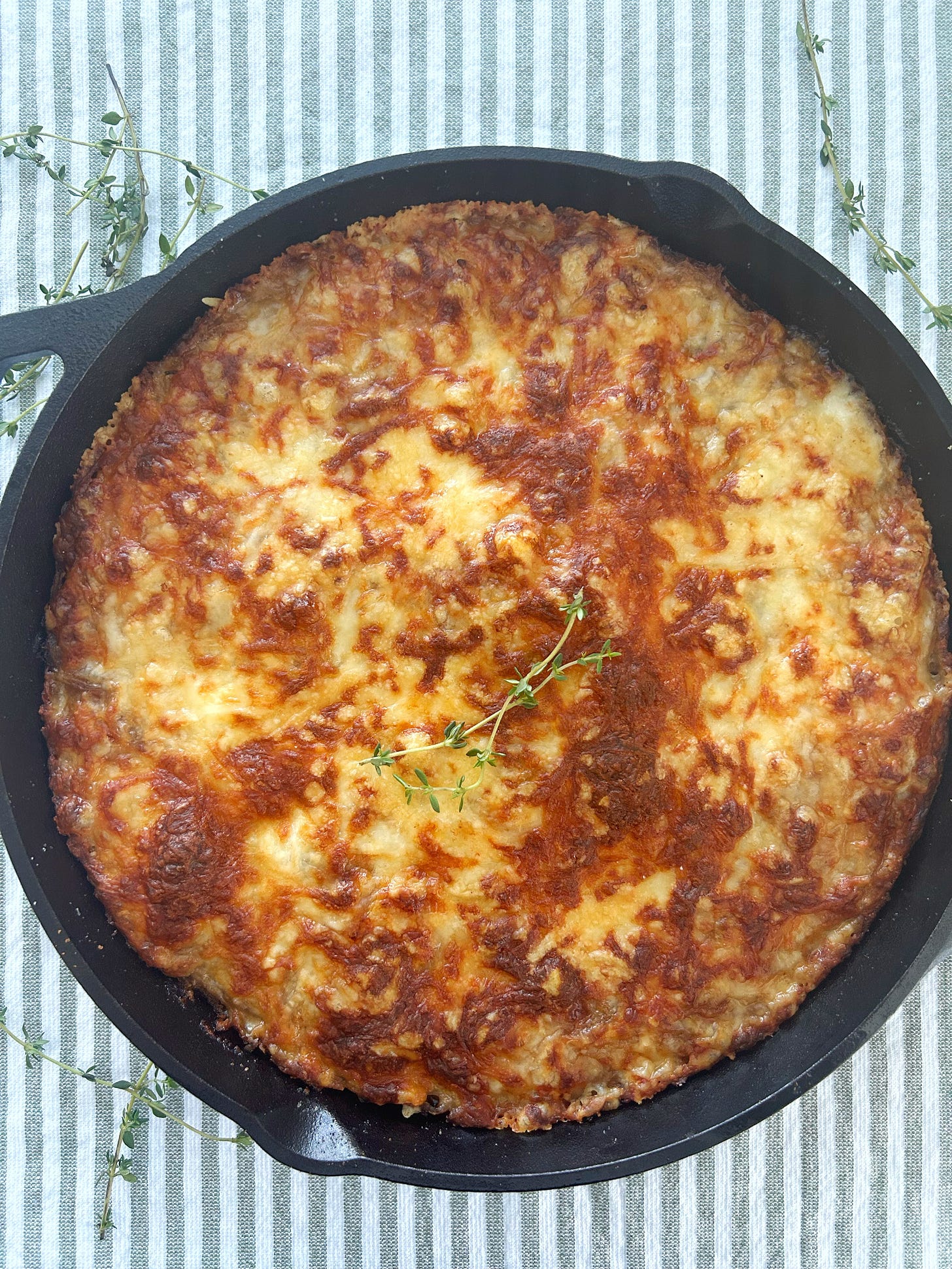 French Onion Pizza