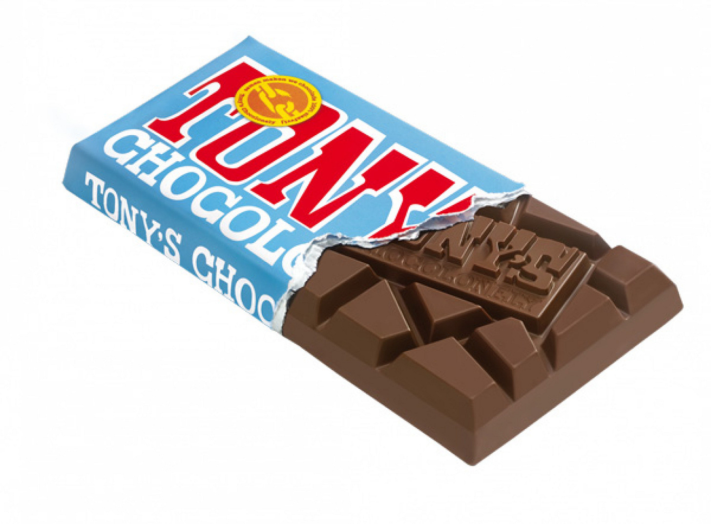 dark milk 42% chocolate bar - 180 grams - Tony's Chocolonely