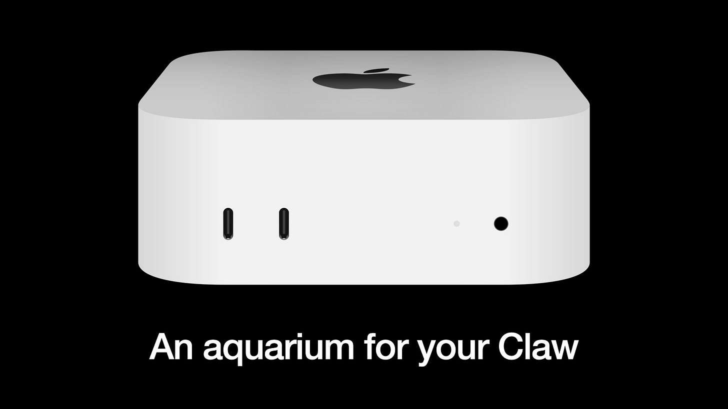 An aquarium for your Claw
An aquarium for your Claw