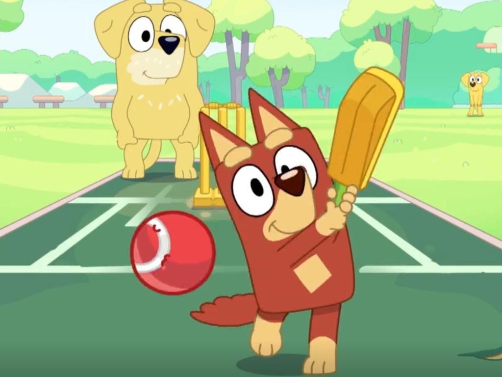 Aussie cartoon Bluey hits a six with touching cricket episode | KidsNews Aussie cartoon Bluey hits a six with touching cricket episode | KidsNews