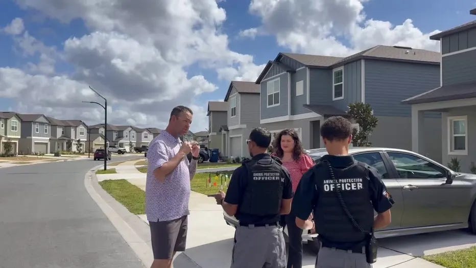 Off-Duty St. Petersburg Officer Saves Infant During Rottweiler Attack in Parrish