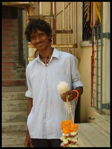 Candle and Flower Seller Candle and Flower Seller