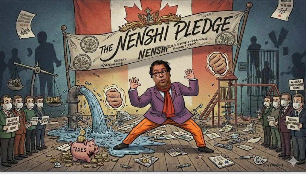 Nenshi's NDP Opposition Insanity...