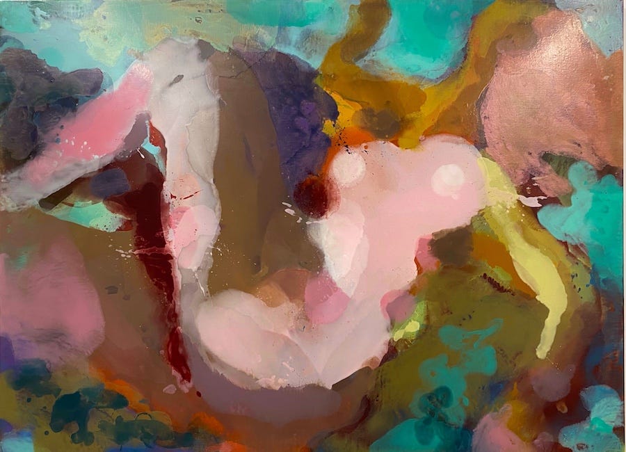 Mitja Tušek – Colors between Abstraction and Figuration