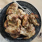Dill Chicken Thighs (Air Fryer, Oven, or Grill)