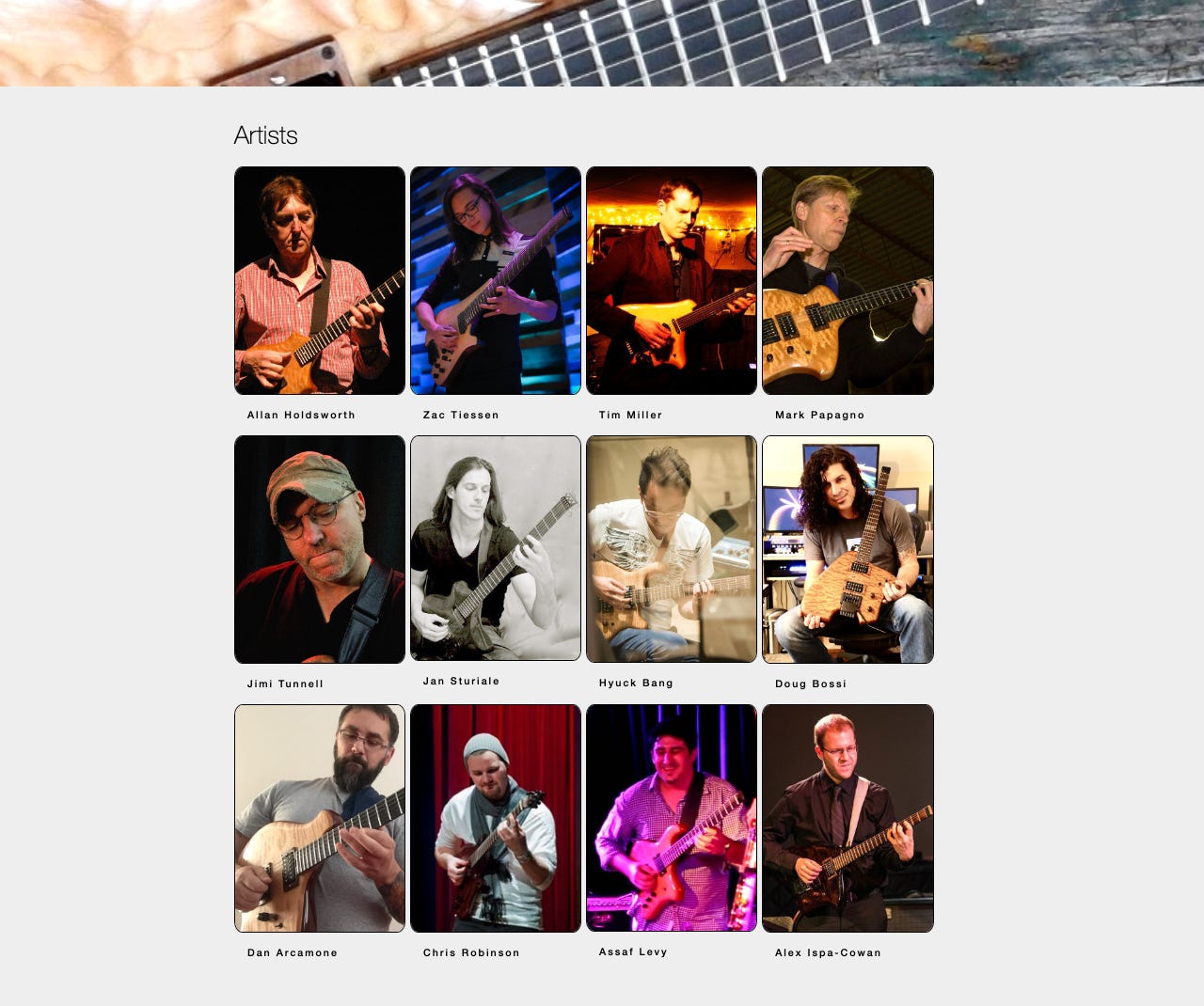 JS KV Canton Guitar - by Jan Sturiale - Back In The Shed