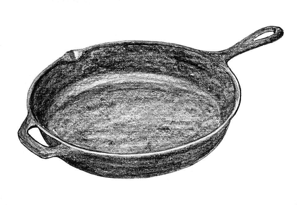 I want an iron skillet tattoo. | Cooking tattoo, Tattoos, Tattoo inspiration