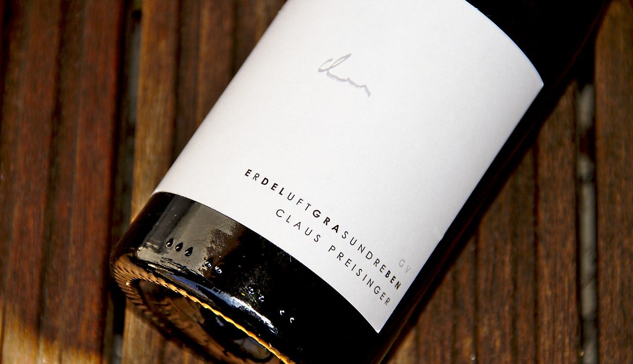 Claus Preisinger Grüner Veltliner Erdeluftgrasundreben 2015