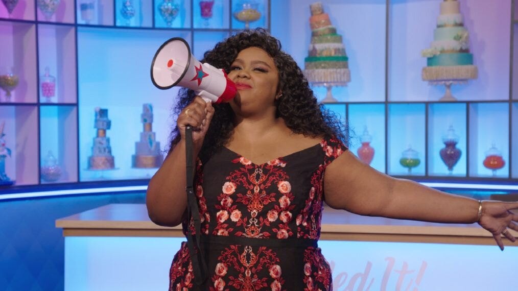 I first saw Nicole Byer as a host on the show ‘Nailed It!’ She’s 50% of the show to me. Check out her Instagram but she is seriously fabulous. Image courtesy of Netflix