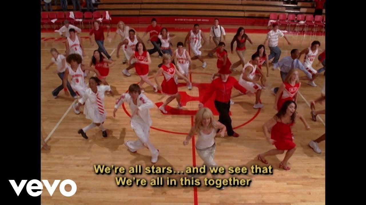 High School Musical Cast - We're All In This Together (From "High School Musical"/Sing-Along) High School Musical Cast - We're All In This Together (From "High School Musical"/Sing-Along)