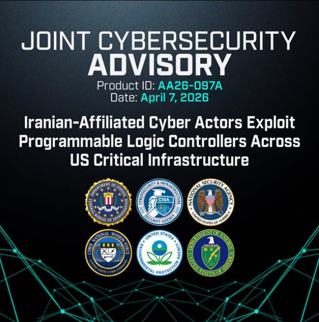 US Gov't Issues ALERT: Iran Cyber-Attacks Entering Programmable Logic Controllers inside USA