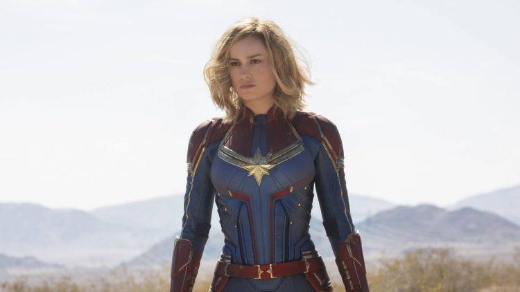 Brie Larson is Captain Marvel