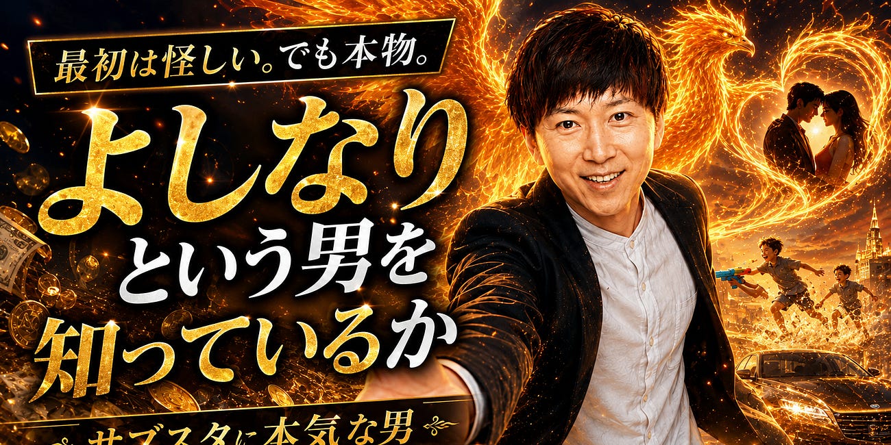 よしなりという男を知っているか