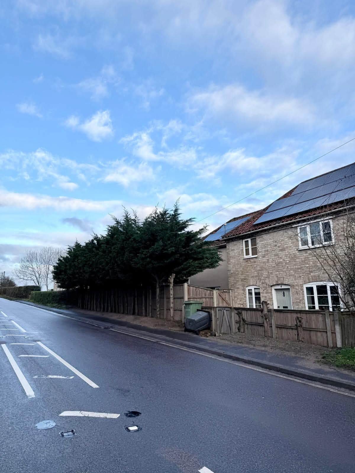 May be an image of the Cotswolds, road, street and fog