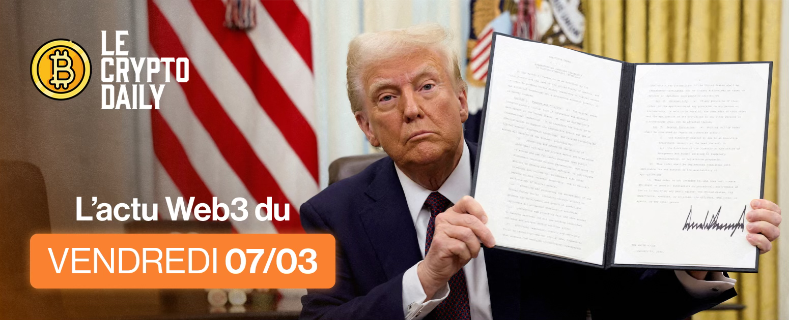 🔥 - Trump crée une réserve stratégique de Bitcoin ! - 07/03/2025