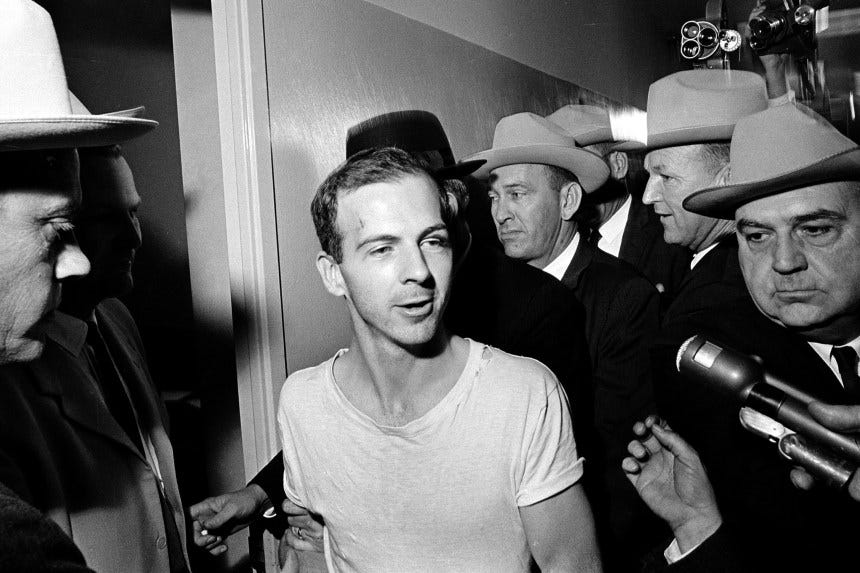 Lee Harvey Oswald was established as the sole gunman by the Warren Commission in 1964