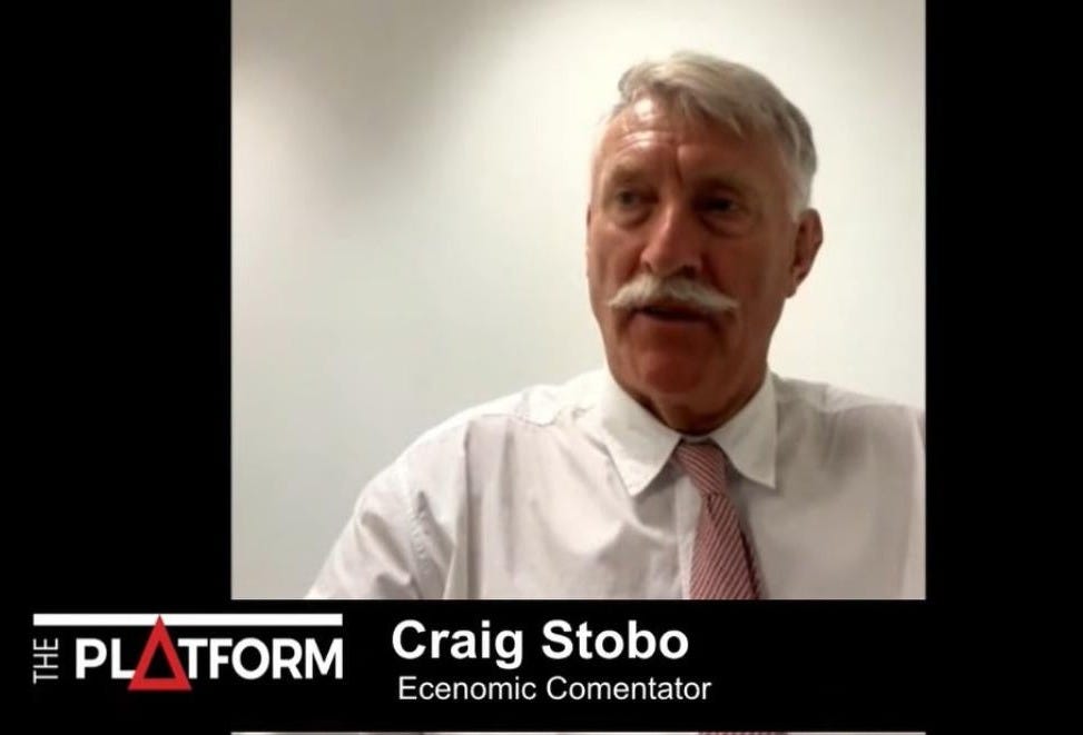 FMA chair Craig Stobo appearing on The Platform as an economic commentator. 