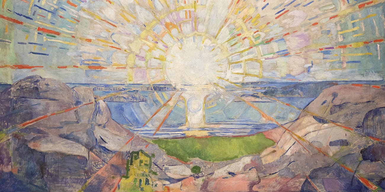 Munch's Sun: The army he could not see.