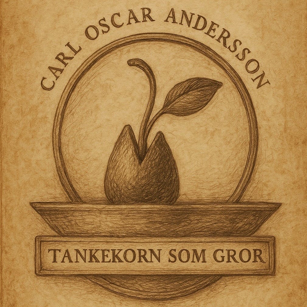 Tankekorn som gror