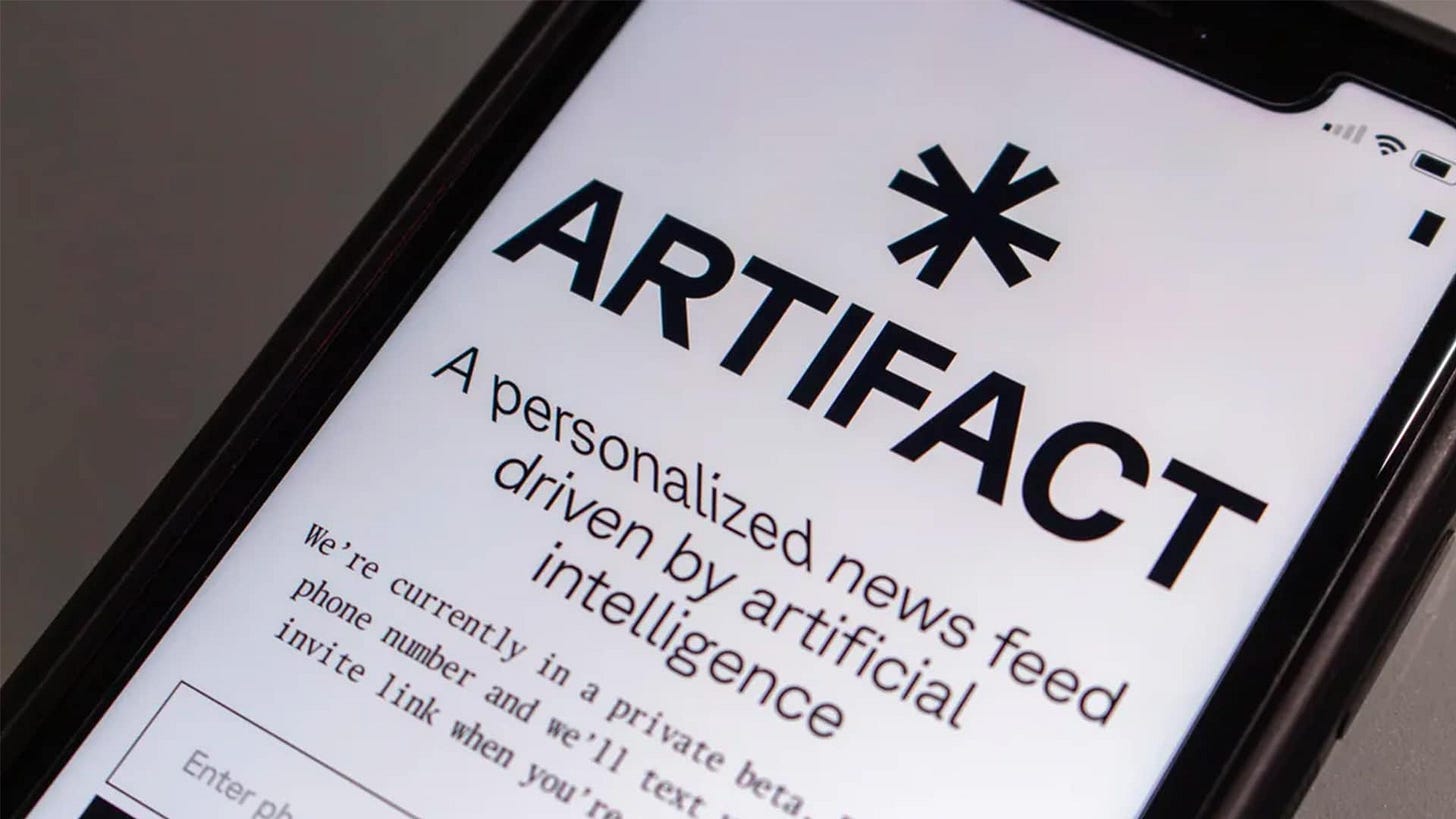 AI-news app Artifact, backed by Instagram co-founders, forced to ...