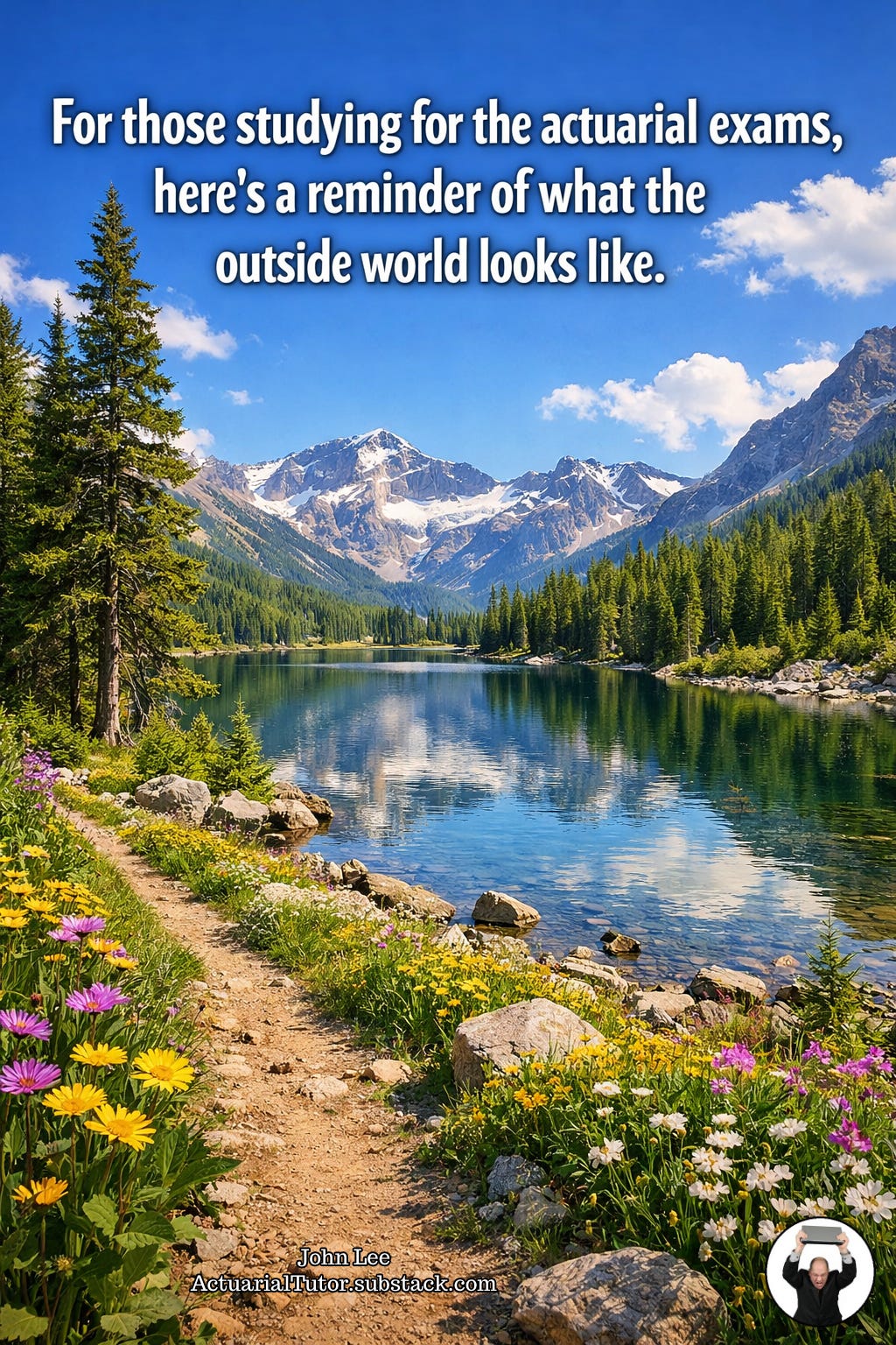 For those studying for the actuarial exams...