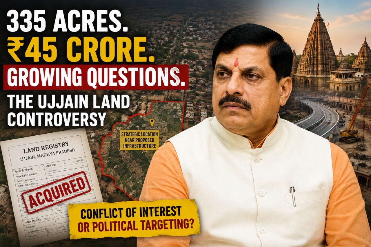 InsightfulTake | The Ujjain Land Question: Why Mohan Yadav Faces Growing  Scrutiny
