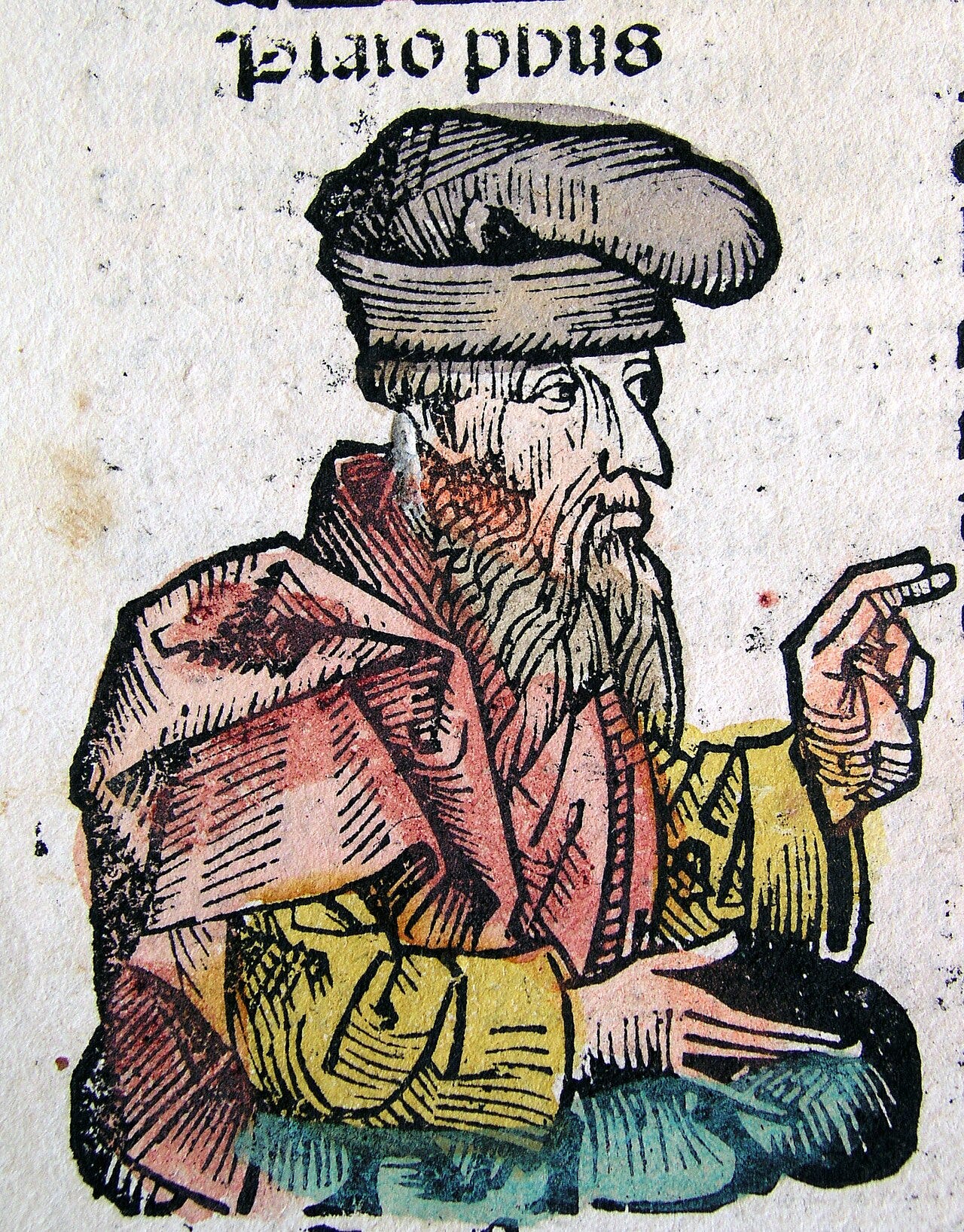 Nuremberg Chronicle woodcut 1493 Nuremberg Chronicle woodcut 1493
