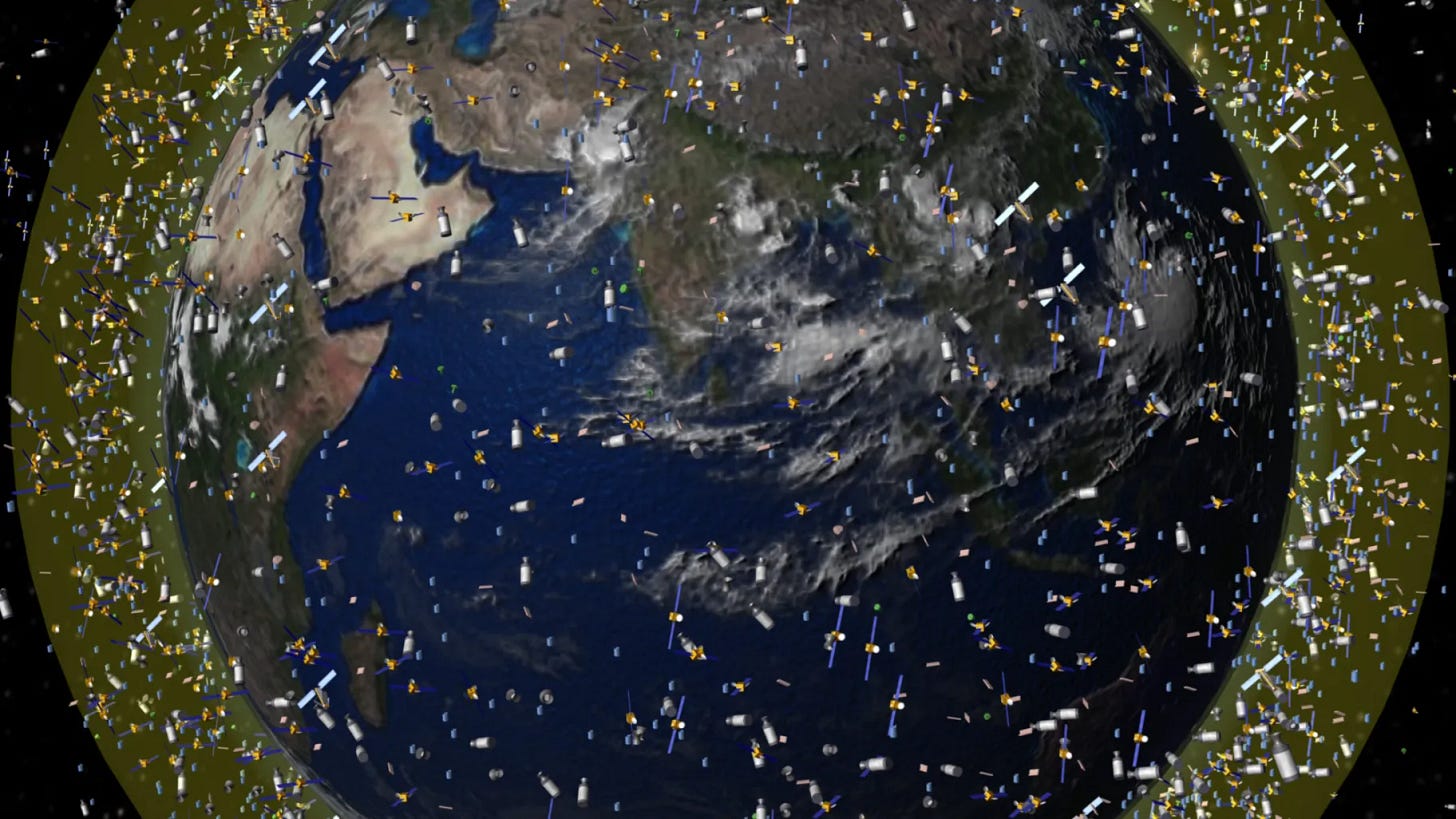 Satalite Problem The million-satellite problem