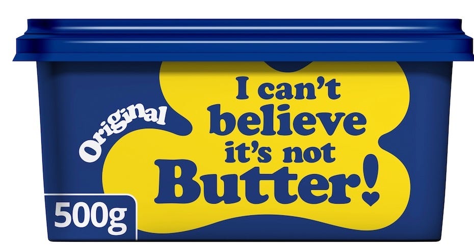 I Can't Believe It's Not Butter Original Spread 500g - Tesco Groceries