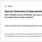 How to stop LinkedIn using your data to train its generative AI