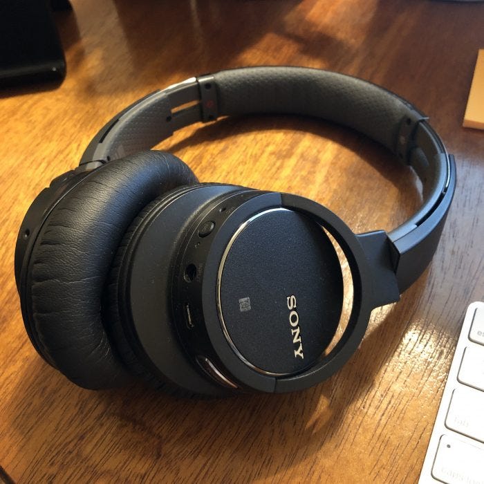 Sony Wireless Noise-Canceling Headphones
