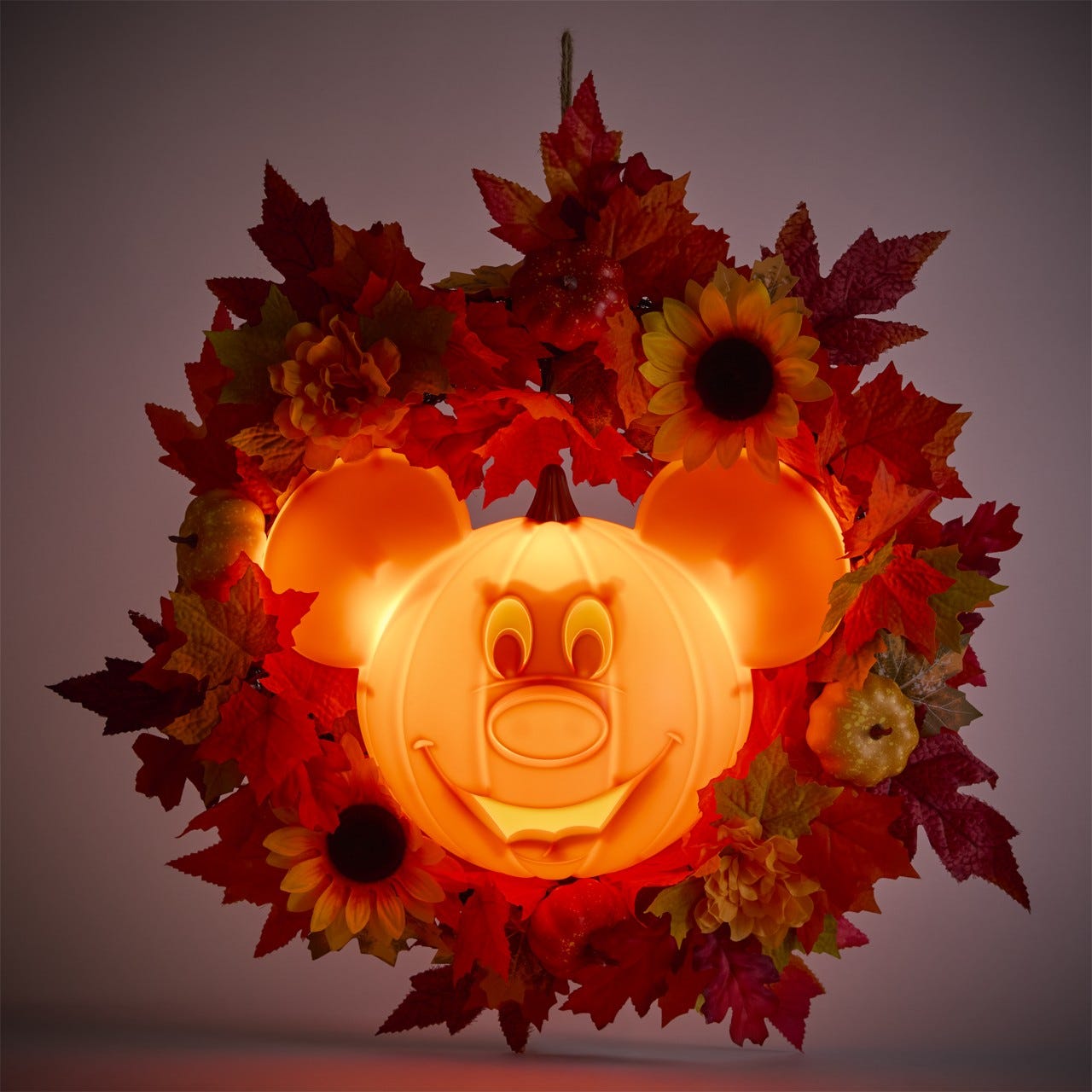 Mickey Mouse Halloween Light-Up Wreath Mickey Mouse Halloween Light-Up Wreath