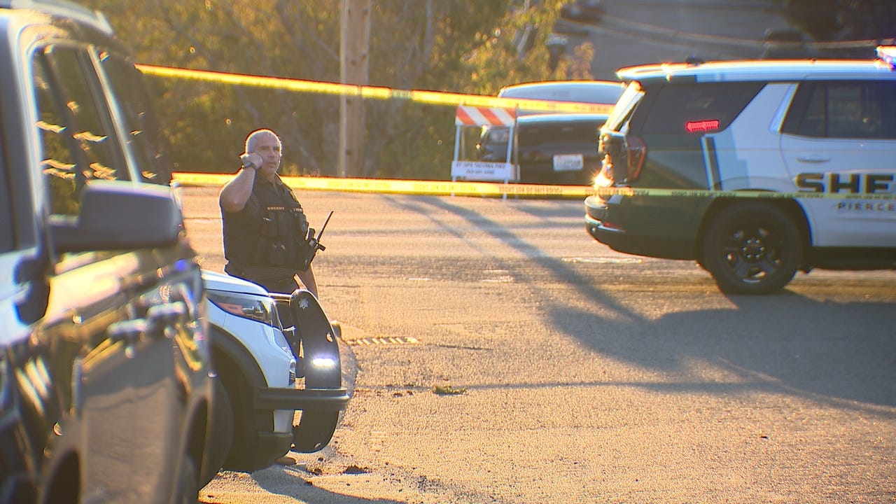 The scene of the shooting on Sept. 27, 2026. (KOMO)