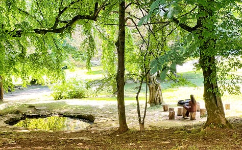 1200 acre park just short walk from hotel
