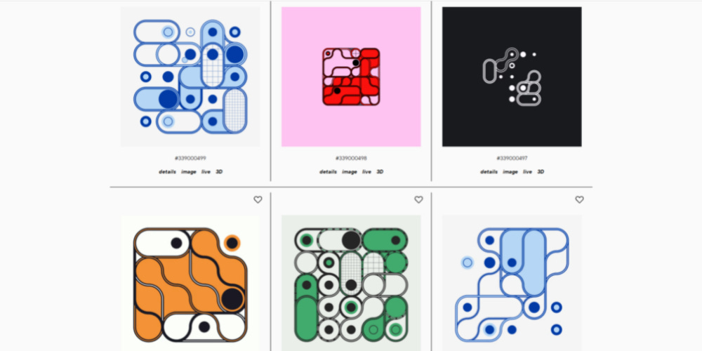 Best Art Blocks Projects: Ieva