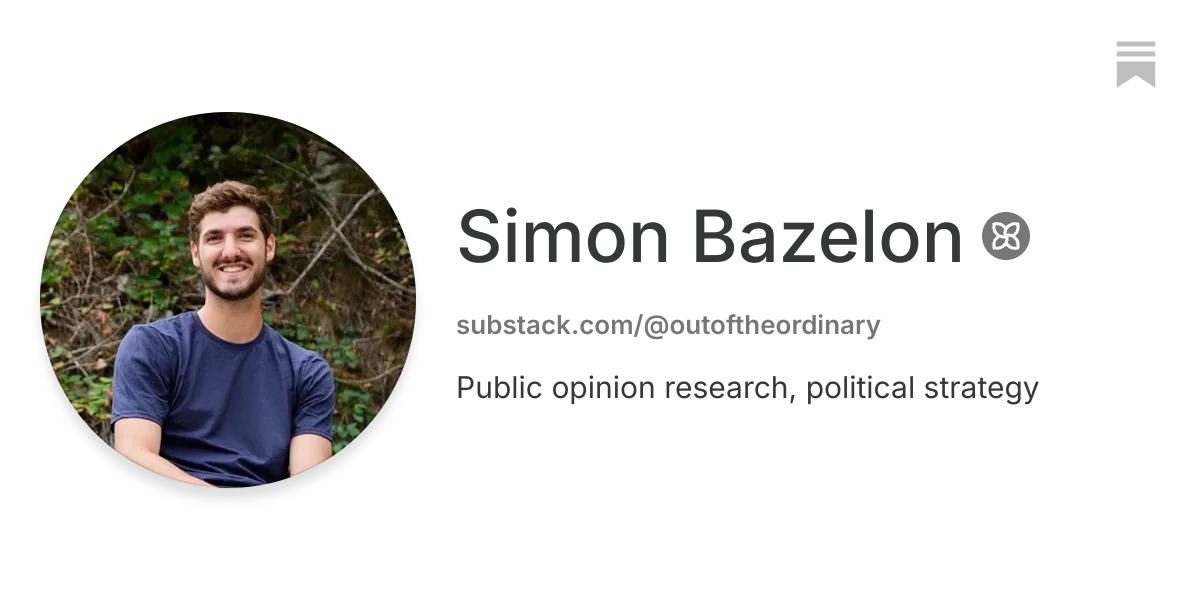Simon Bazelon | Substack