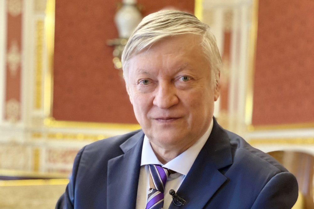 One clear win and already tired of winning?" - An interview with Anatoly  Karpov | ChessBase