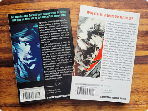 Novels for Metal Gear Solid that I have | Photo: Joe from The Saved Game