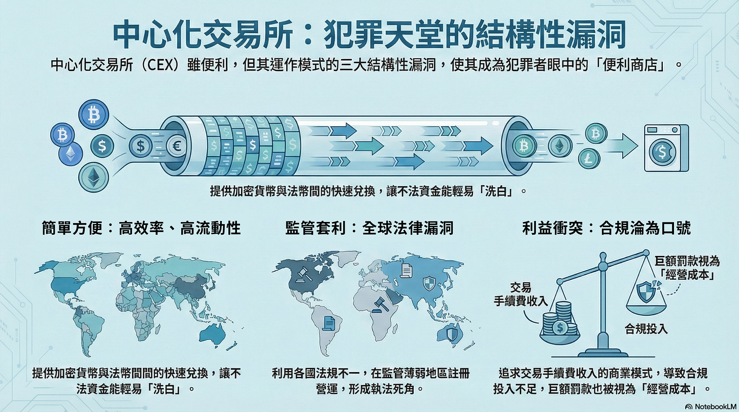 洗錢-交易所-結構型漏洞-犯罪天堂