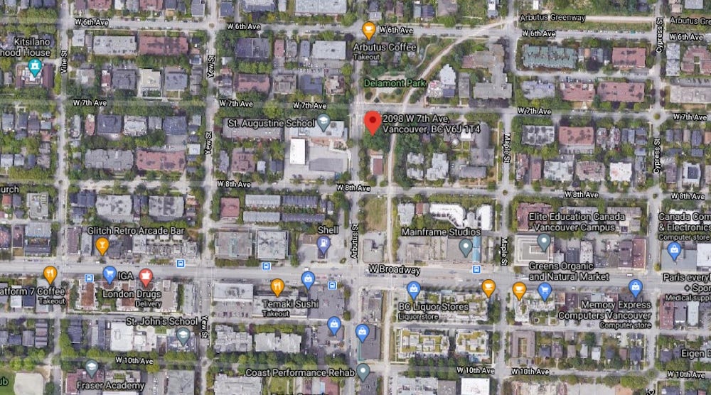 2086-2098 West 7th Avenue 2091 West 8th Avenue Vancouver