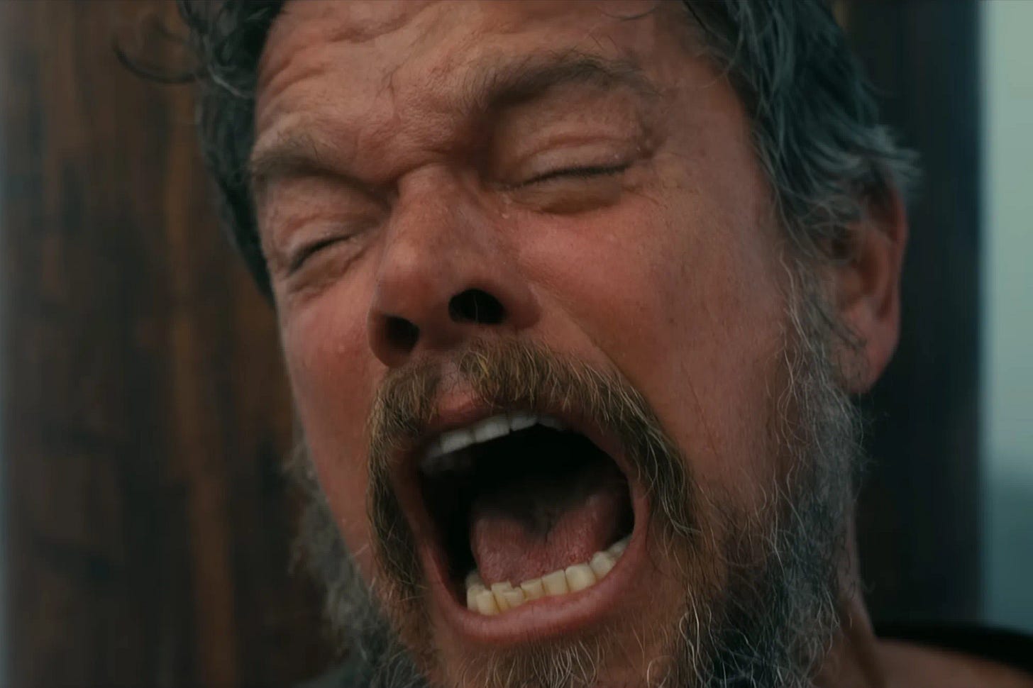 Matt Damon in THE ODYSSEY.