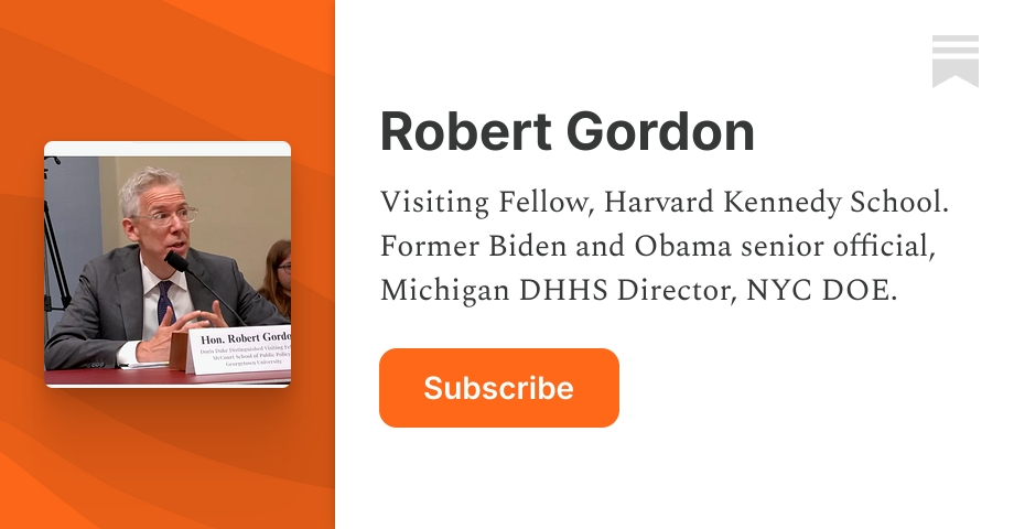 Robert Gordon | Substack