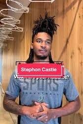 Meet Steph Castle: San Antonio Spurs New Bestie | TikTok
