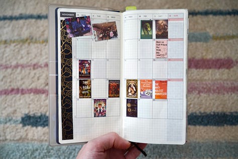 a series of images of the Hobonichi Weeks Planner